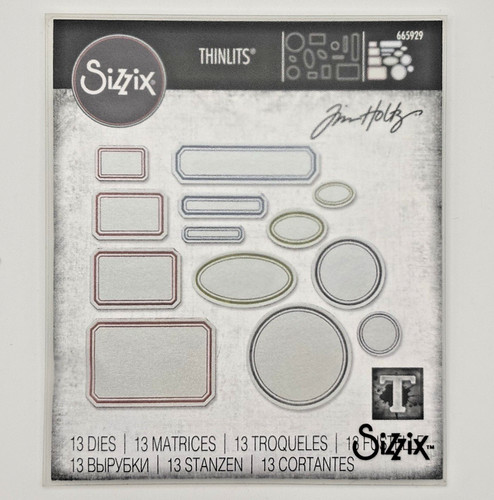 Sizzix thinlets die set - 13pk,