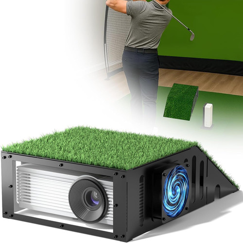 Golf simulator projector - simulator, cover