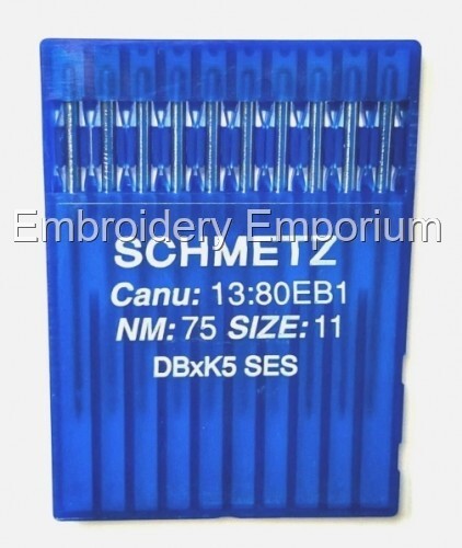 Machine embroidery needles - machine,