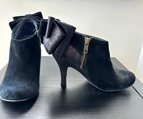 Irregular choice black - black, suede