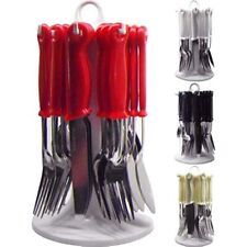 24 PCs CUTLERY DINNER SET RACK