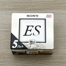 SONY ES 80min MiniDisc 5 Pack