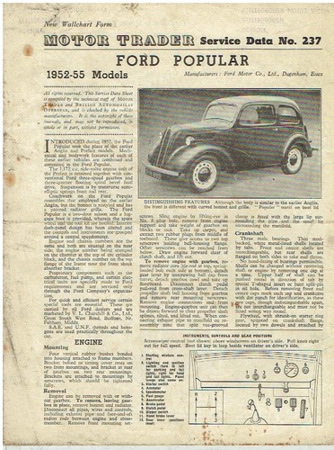 Ford popular 103e saloon - ford,