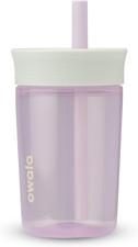 Owala Kids Insulation Bpa-Free Plastic Tumbler with Spill Resistant Flexible Str