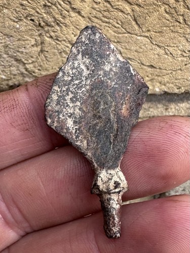 Medieval iron arrowhead - medieval,
