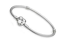 GENUINE PANDORA Moments Heart Clasp Bracelet in Sterling Silver 590719