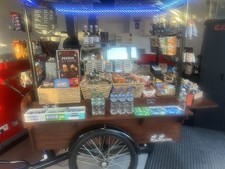 Mobile Coffee Bike and Barista