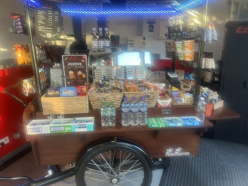Mobile coffee bike - mobile, and