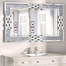 Crushed Diamond Wall Mirror
