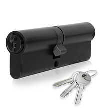XFORT Matt Black Euro Cylinder Lock