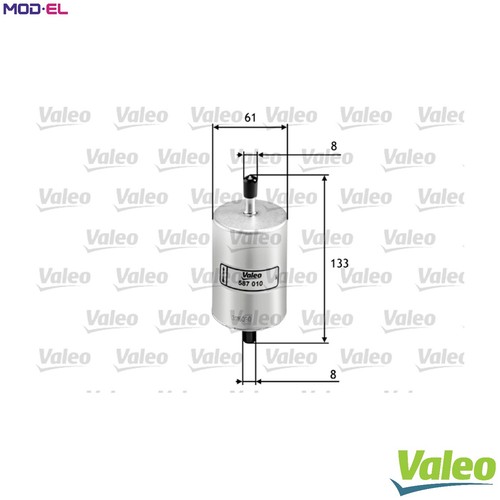 Fuel filter 587010 - filter, for