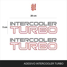 KIT ADESIVI MITSUBISHI PAJERO (PRIMA SERIE) TURBO INTERCOOLER