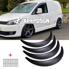 4X For VW Golf Caddy MK4 MK5 Fender Flares Wheel Arch Wide Body Kit 3.5" 90mm