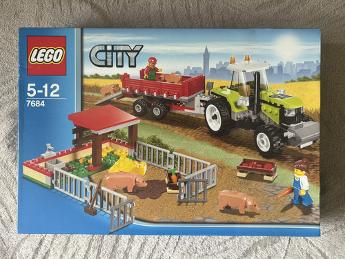 Lego city 7684 pig farm - farm, &