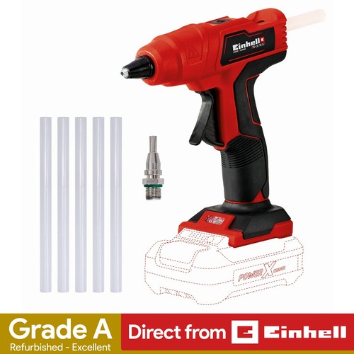 Einhell cordless hot glue gun - hot,