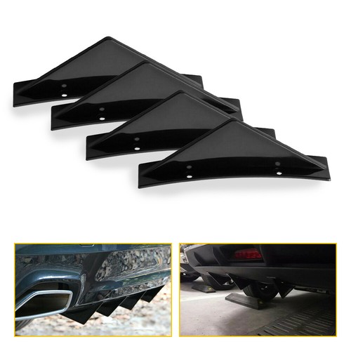 Glossy bumper rear black - glossy,