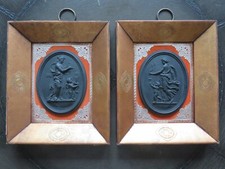 Pair of Wedgwood Black Basalt