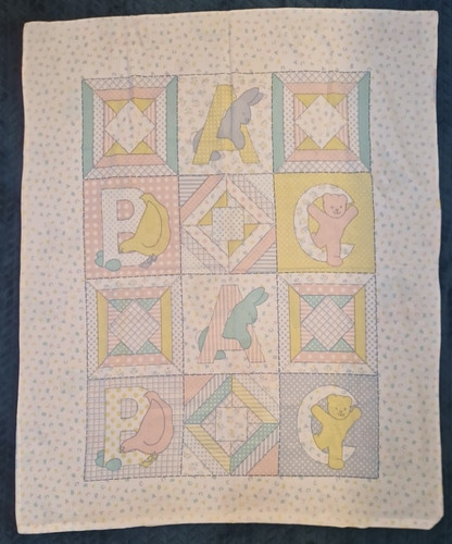 Adams vintage abc alphabet - abc, cot