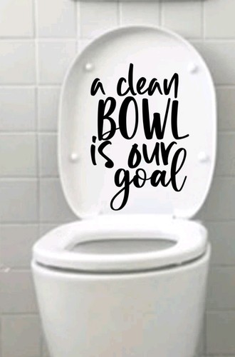 Toilet bathroom funny decal - funny,