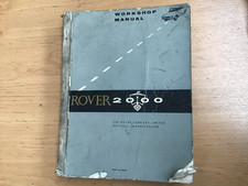 Rover P6 2000 factory workshop