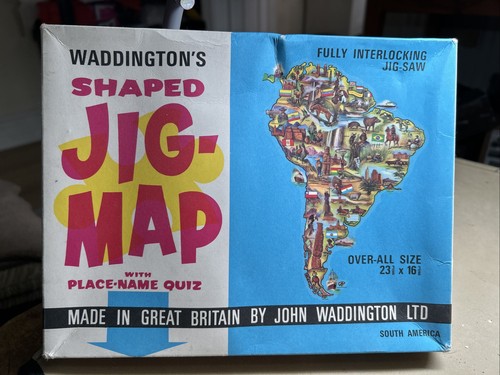 Waddington jig map jigsaw - jig,