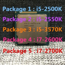 Intel Core i5-2500K i5-2550K
