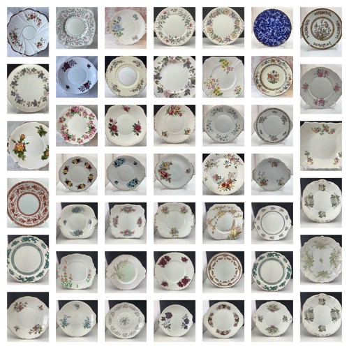 Vintage china serving plates - china,