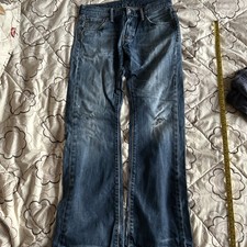 Levi Strauss Levi's W30 L30 527 Blue Denim Trousers Jeans GUC