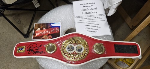 Signed george foreman mini ibf - george,