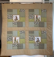 Patchwork Quilt, Hand stitched