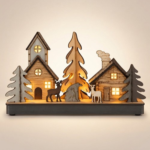 22cm light christmas - 22cm, up