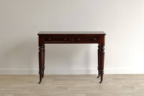 Mahogany writing desk - desk, table