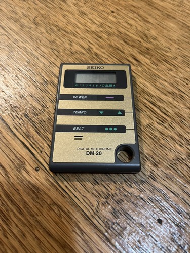 Seiko digital metronome 20 - seiko,