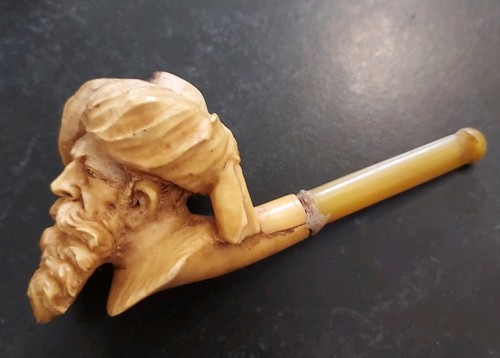 Antique carved meerschaum - antique,