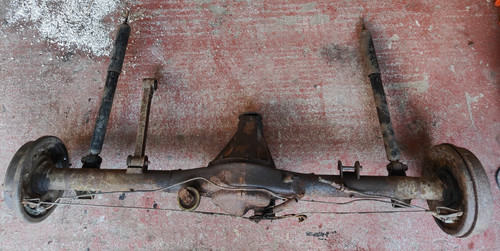 Axel with antitramp - antitramp, bars