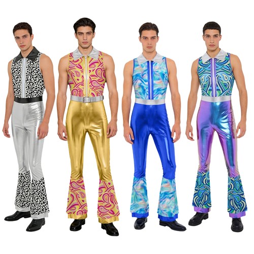 Mens shiny 70s - 70s, rave