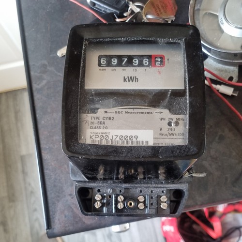 Gec c11b3a electricity meter - gec,