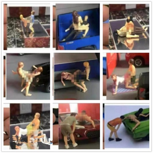 2pcs scene props lovers - 1/64,