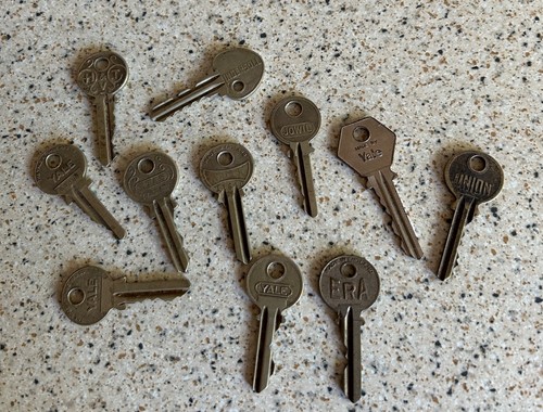 Old vintage keys - old,
