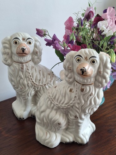 Pair antique victorian - pair,