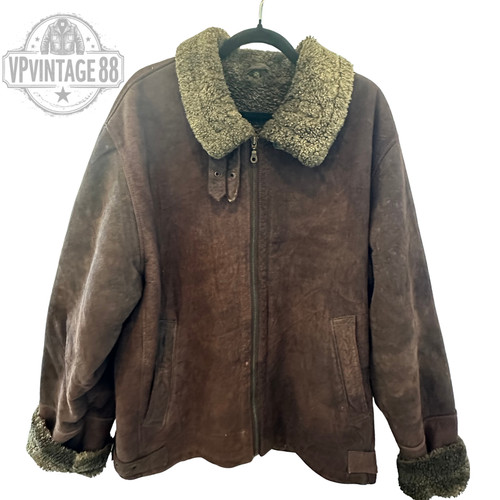 Vintage aviator bomber - vintage,