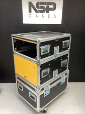 6U And 4U Slide And Slam Rack Combo Flight Case - EX DEMO #690