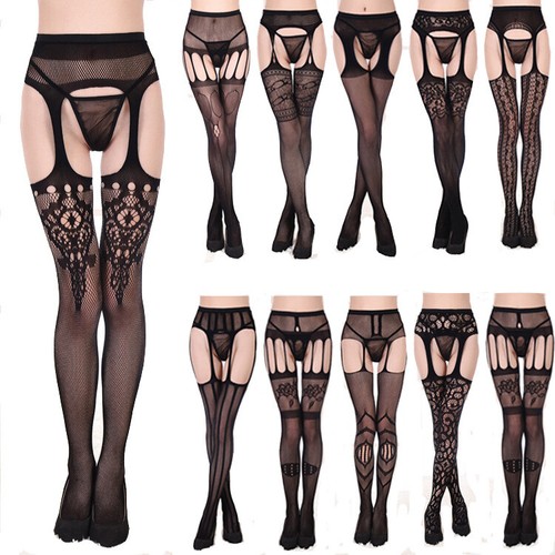 Sexy mock fake suspender - fake,