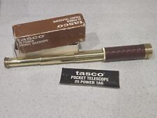 ⭐️ Vintage TASCO 25 Power POCKET TELESCOPE 1AG 25X30 BOXED - Made in JAPAN ⭐️