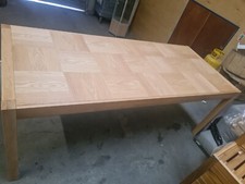 Habitat Laurie oak 8 seater dining table 