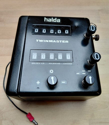 Halda twinmaster refurbished - twinmaster,