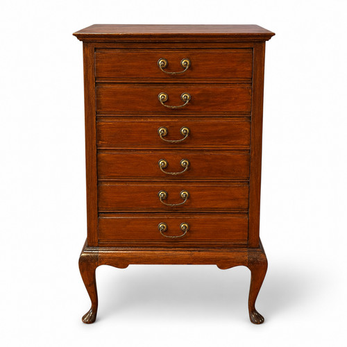Antique mahogany music - mahogany,