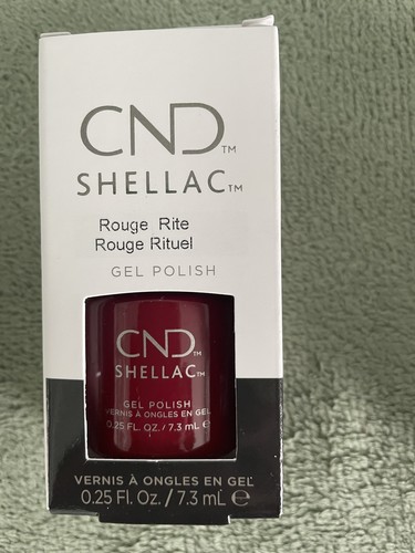 Cnd shellac rouge rite - rouge,