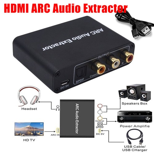 Hdmi arc audio extractor - audio,
