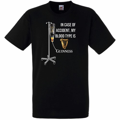 Guinness funny printed shirt - funny, t-shirt
